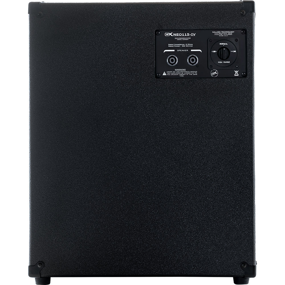GALLIEN-KRUEGER ギャリエン・クルーガー NEO 115-IV ベースアンプ用スピーカーキャビネット 背面