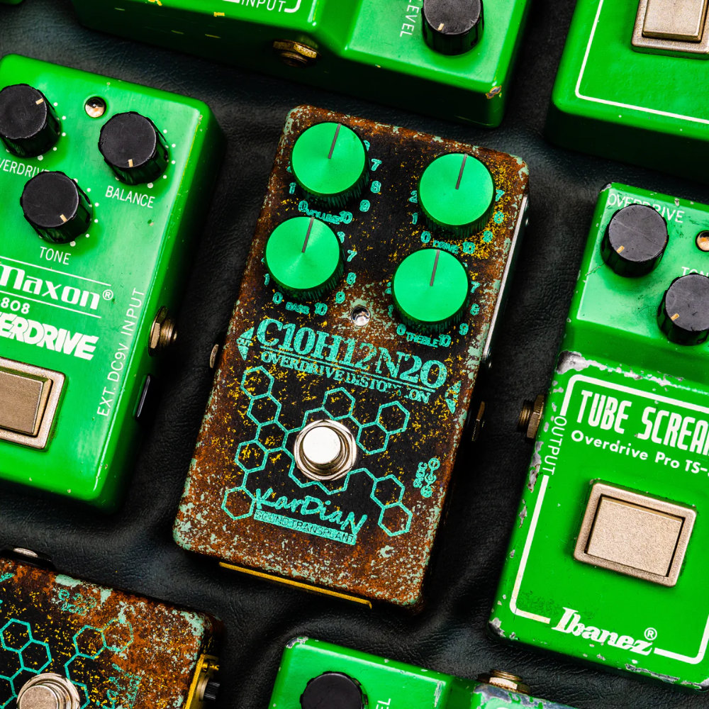 KarDiaN カージアン SEROTONIN ORIGIN S.T. セロトニン オリジン ST オーバードライブ ギターエフェクター 歴代TSシリーズと本体