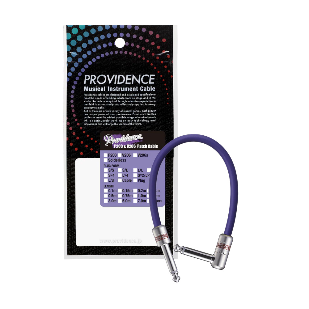 Providence プロビデンス P203 10cm SL EF パッチケーブル ギターケーブル ギターシールド