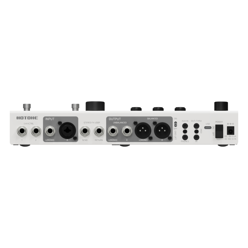 HOTONE ホットトーン AMPERO II STAGE アンプモデラー マルチエフェクター ギターエフェクター リア画像