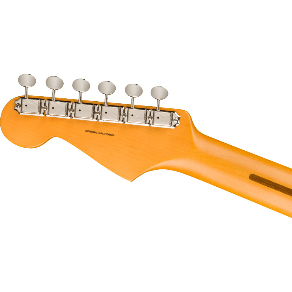 Fender フェンダー Lincoln Brewster Stratocaster Olympic Pearl エレキギター ストラトキャスター ヘッド裏、ペグ