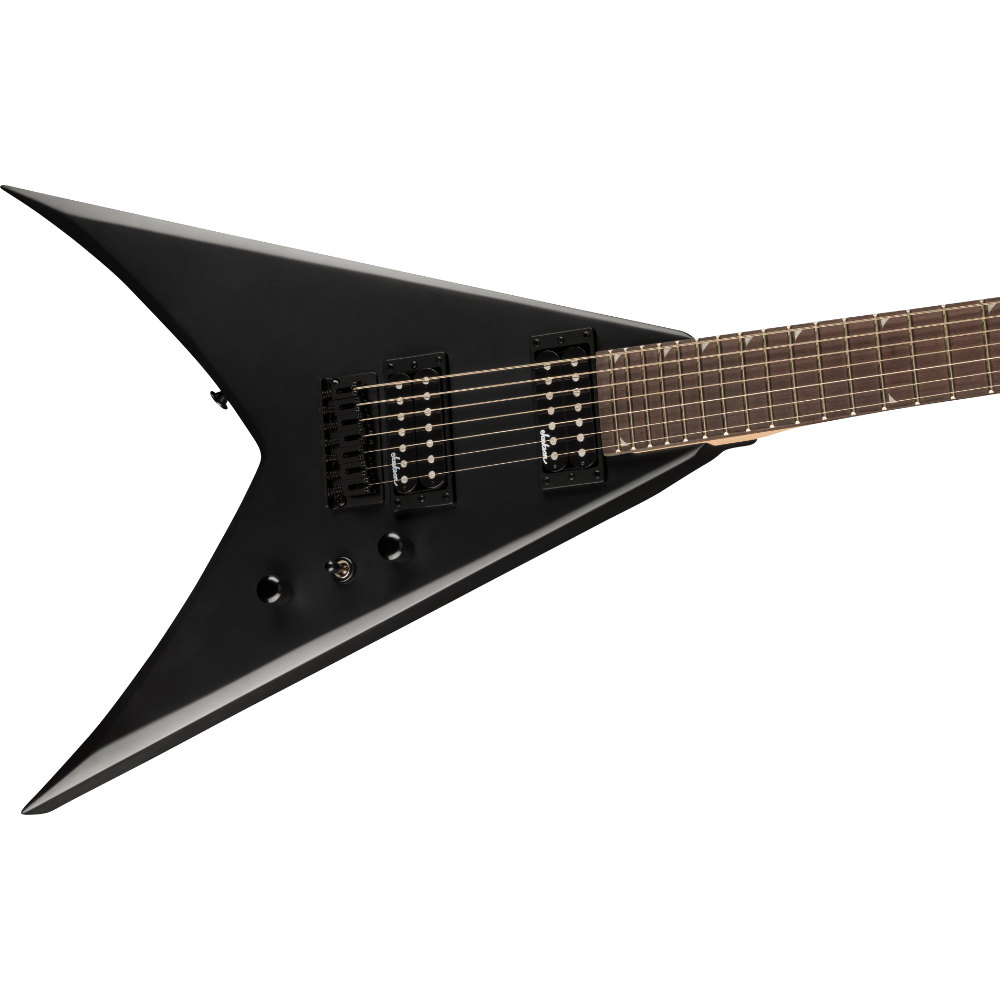 Jackson ジャクソン JS Series King V JS22-7 KV HT Satin Black 7弦エレキギター ボディトップ