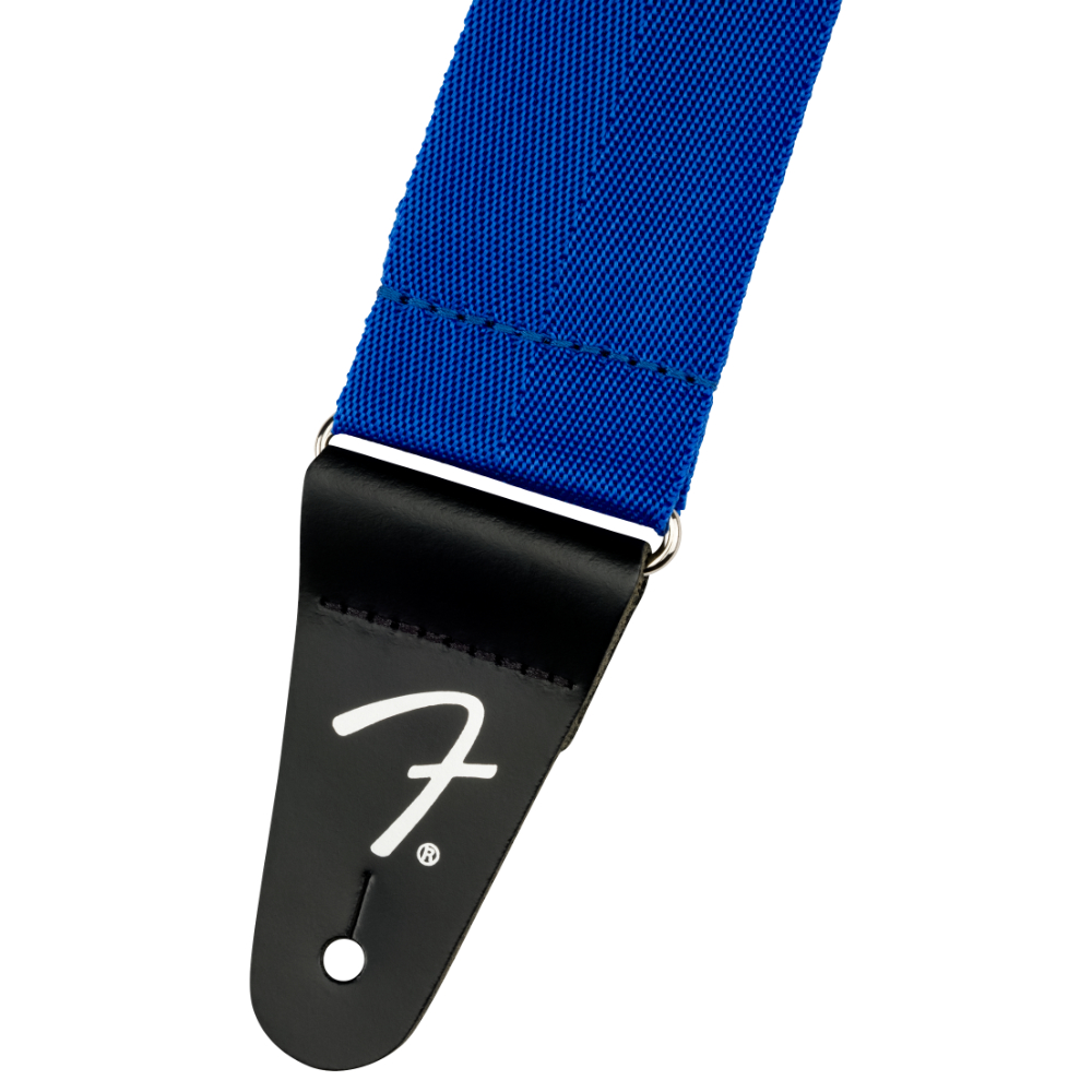 Fender フェンダー Polypro Strap Blue ブルー ギターストラップ ストラップエンド