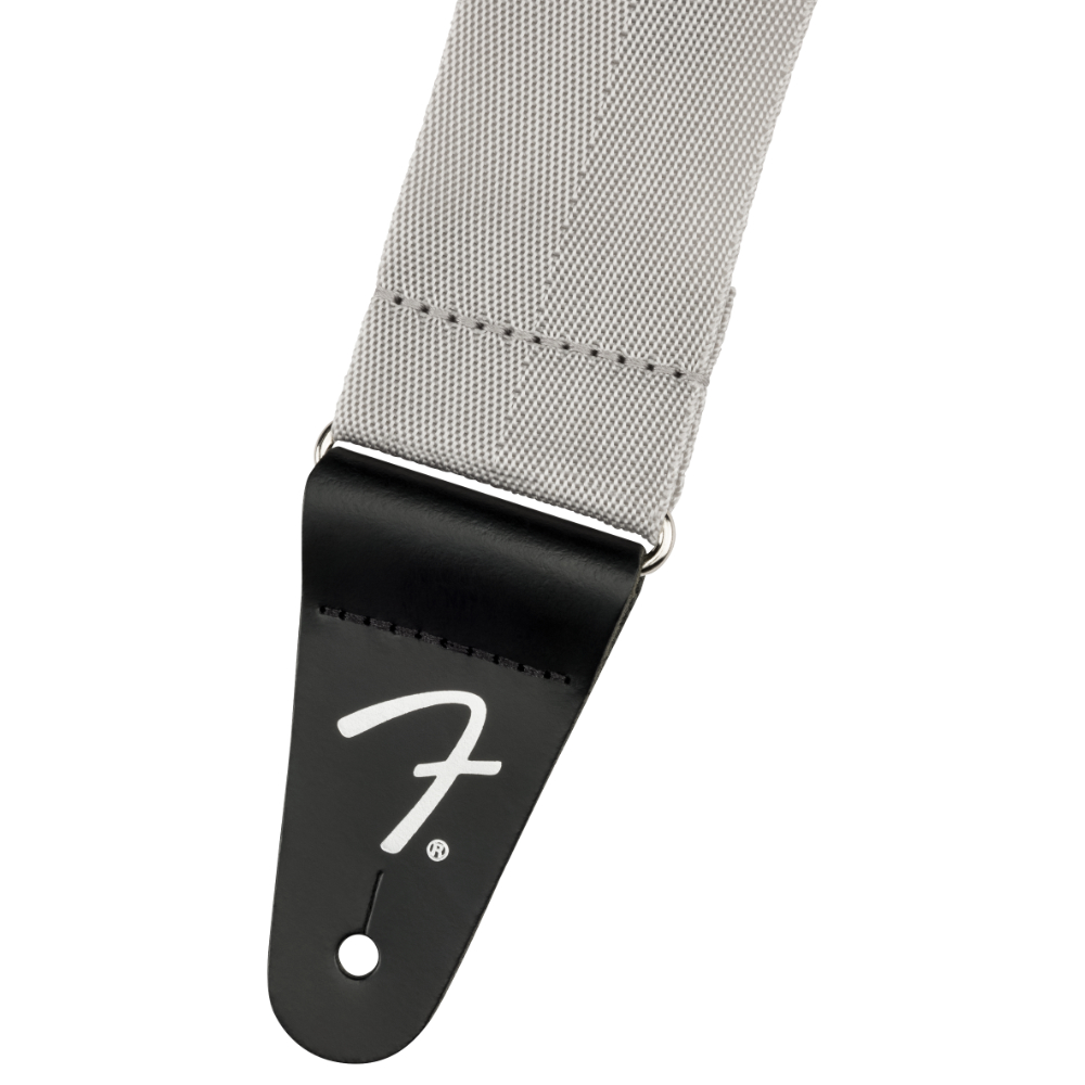 Fender フェンダー Polypro Strap Gray グレー ギターストラップ ストラップエンド