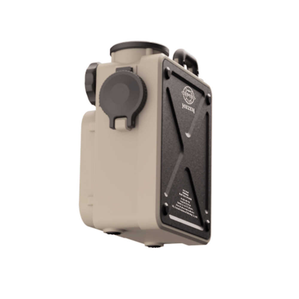 MUZEN ミューゼン Wild Mini 第2世代 Bluetooth ポータブルスピーカー 砂漠イエロー 本体画像2