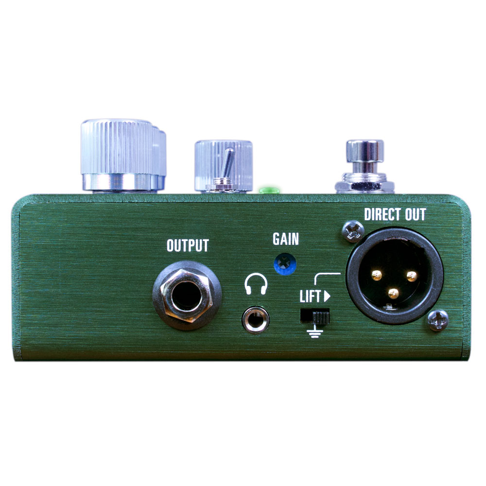 Source Audio ソースオーディオ Bass ZIO ベース用プリアンプ DIペダル 側面