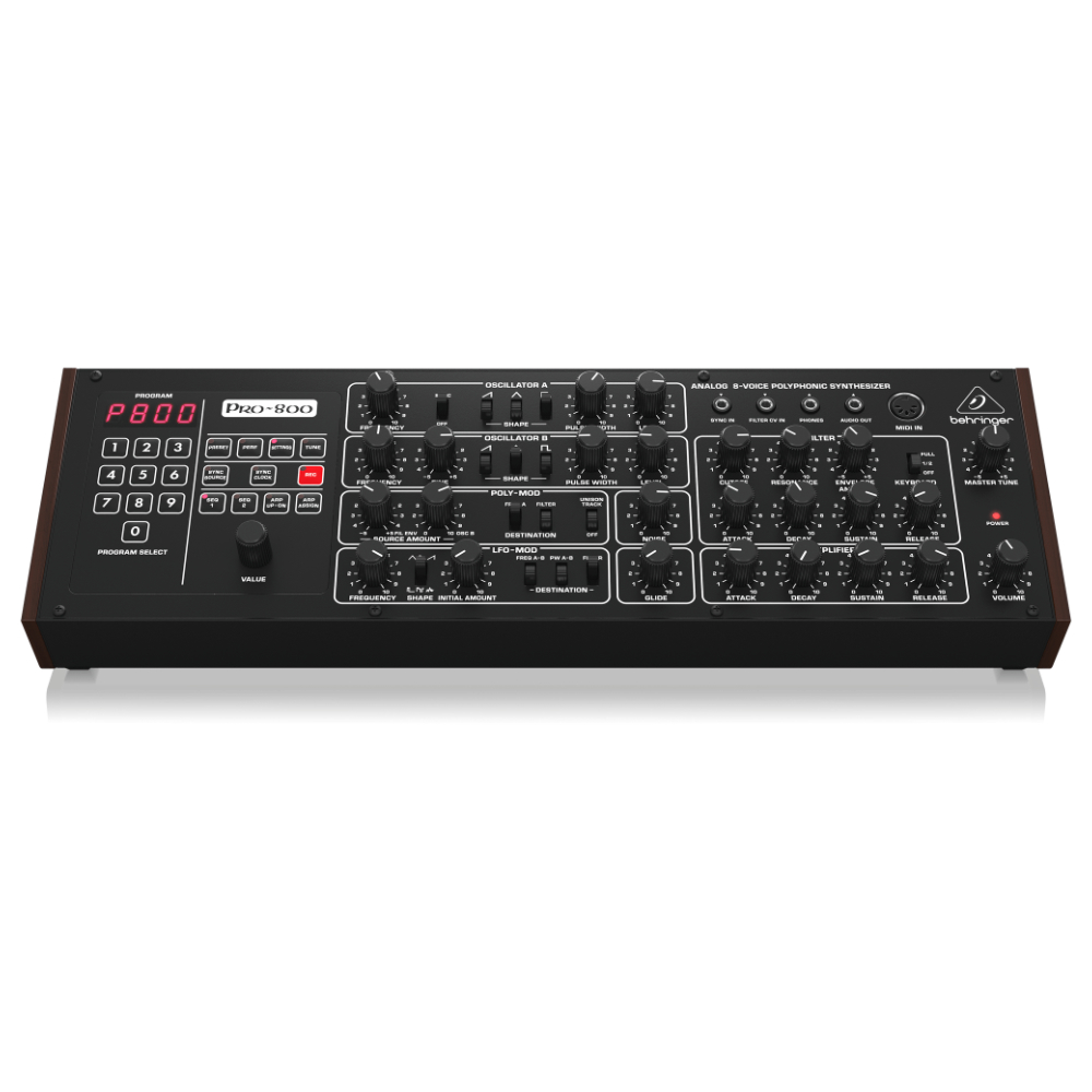 BEHRINGER べリンガー PRO-800 シンセサイザー アナログ 8ボイス ポリフォニックシンセ 本体画像1