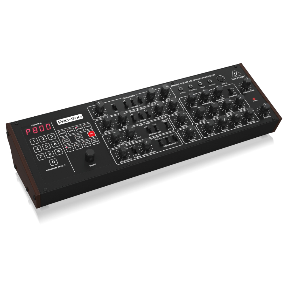 BEHRINGER べリンガー PRO-800 シンセサイザー アナログ 8ボイス ポリフォニックシンセ 本体画像2