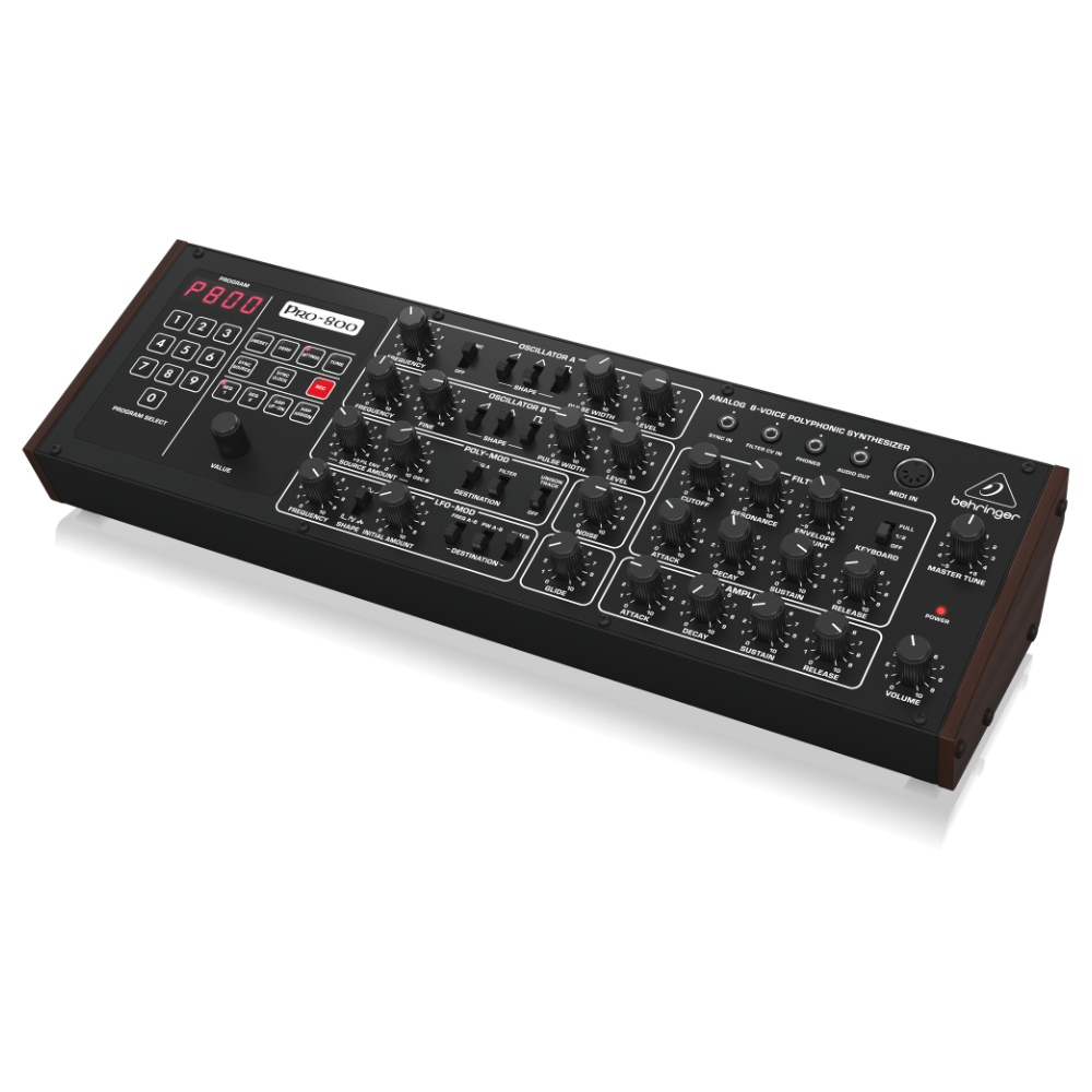 BEHRINGER べリンガー PRO-800 シンセサイザー アナログ 8ボイス ポリフォニックシンセ 本体画像3