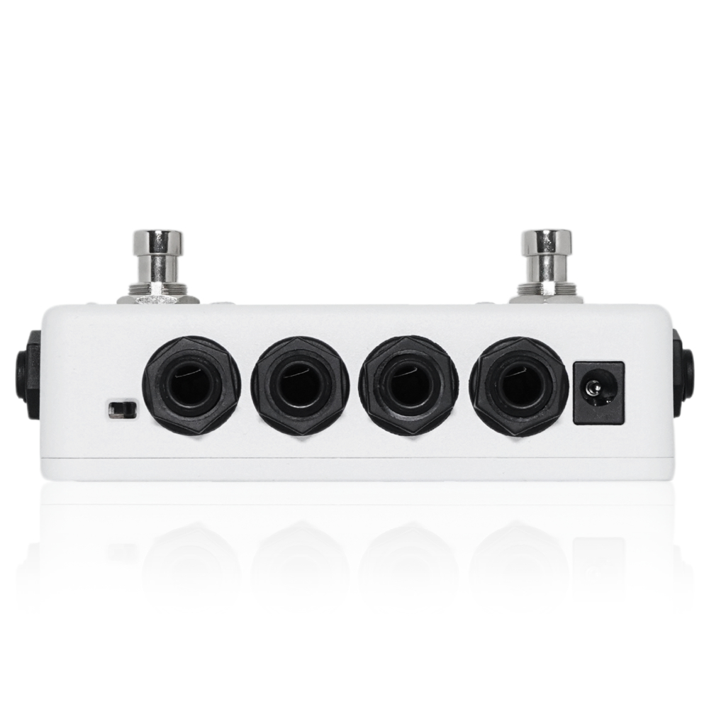 One Control ワンコントロール Minimal Series White Loop with BJF Buffer バッファー ループスイッチャー ギターエフェクター 本体画像2