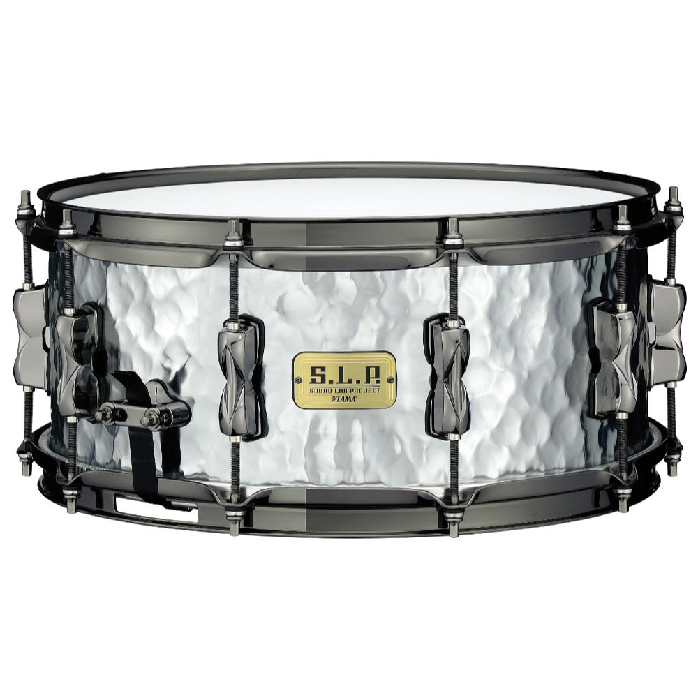 TAMA タマ LST146H S.L.P. Hammered Steel 14インチx6インチ スネアドラム