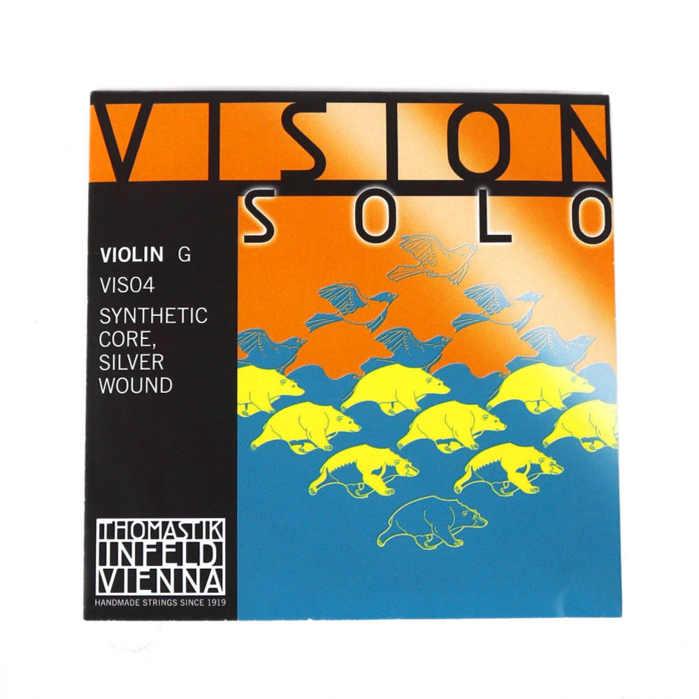 Thomastik Infeld Vision solo VIS04 G線 シルバー バイオリン弦