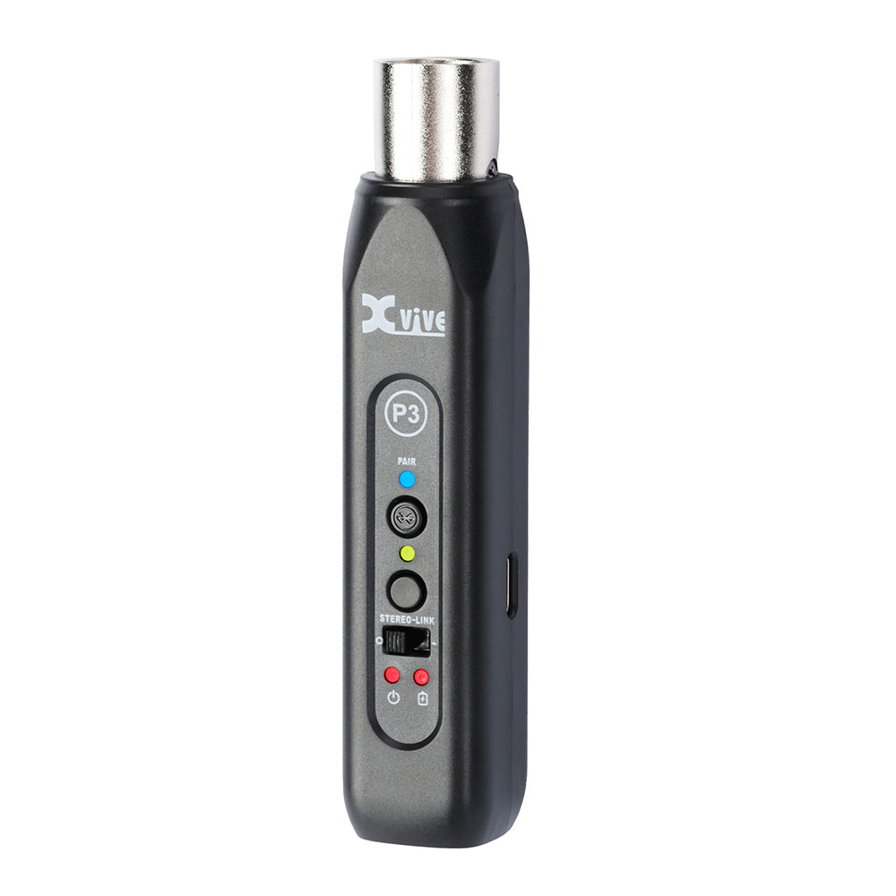 Xvive エックスバイブ XV-P3 P3 Bluetooth Audio Receiver XLR端子 レシーバー 受信機 1台 全体像