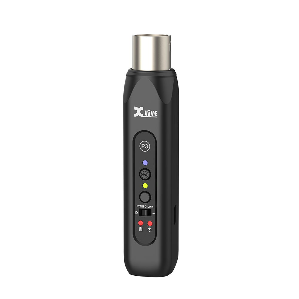 Xvive エックスバイブ XV-P3 P3 Bluetooth Audio Receiver XLR端子 レシーバー 受信機 1台 全体像