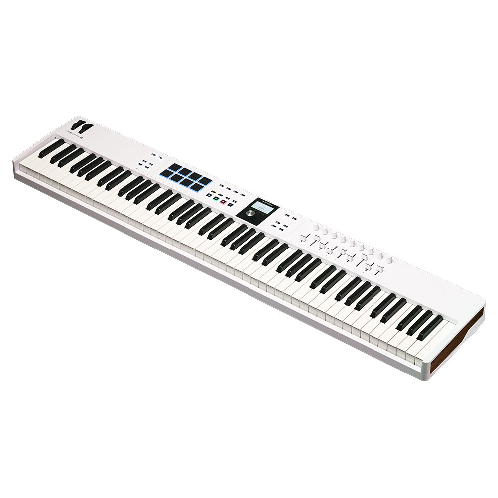 MIDIキーボード 88鍵盤 アートリア ARTURIA KeyLab Essential 88 mk3 WH キーラボ エッセンシャル 全体像