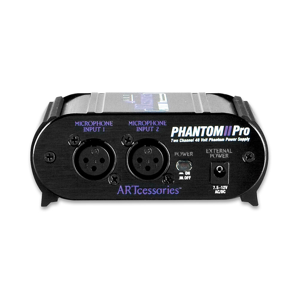 ART エーアールティー Phantom II Pro 2CH 48Vファントム パワーサプライ 正面