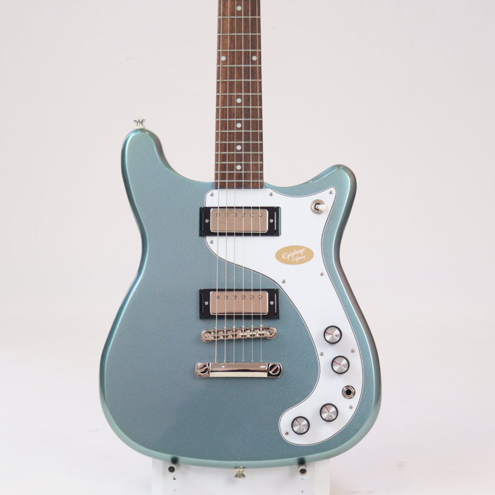 Epiphone エピフォン 150th Anniversary Wilshire Pacific Blue ハードケース付き エレキギター ボディトップ画像
