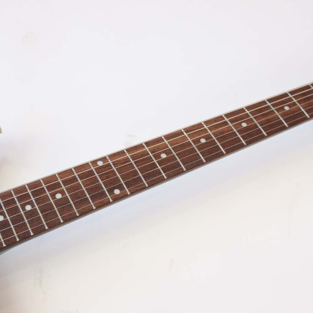 Epiphone エピフォン 150th Anniversary Wilshire Pacific Blue ハードケース付き エレキギター 指板画像