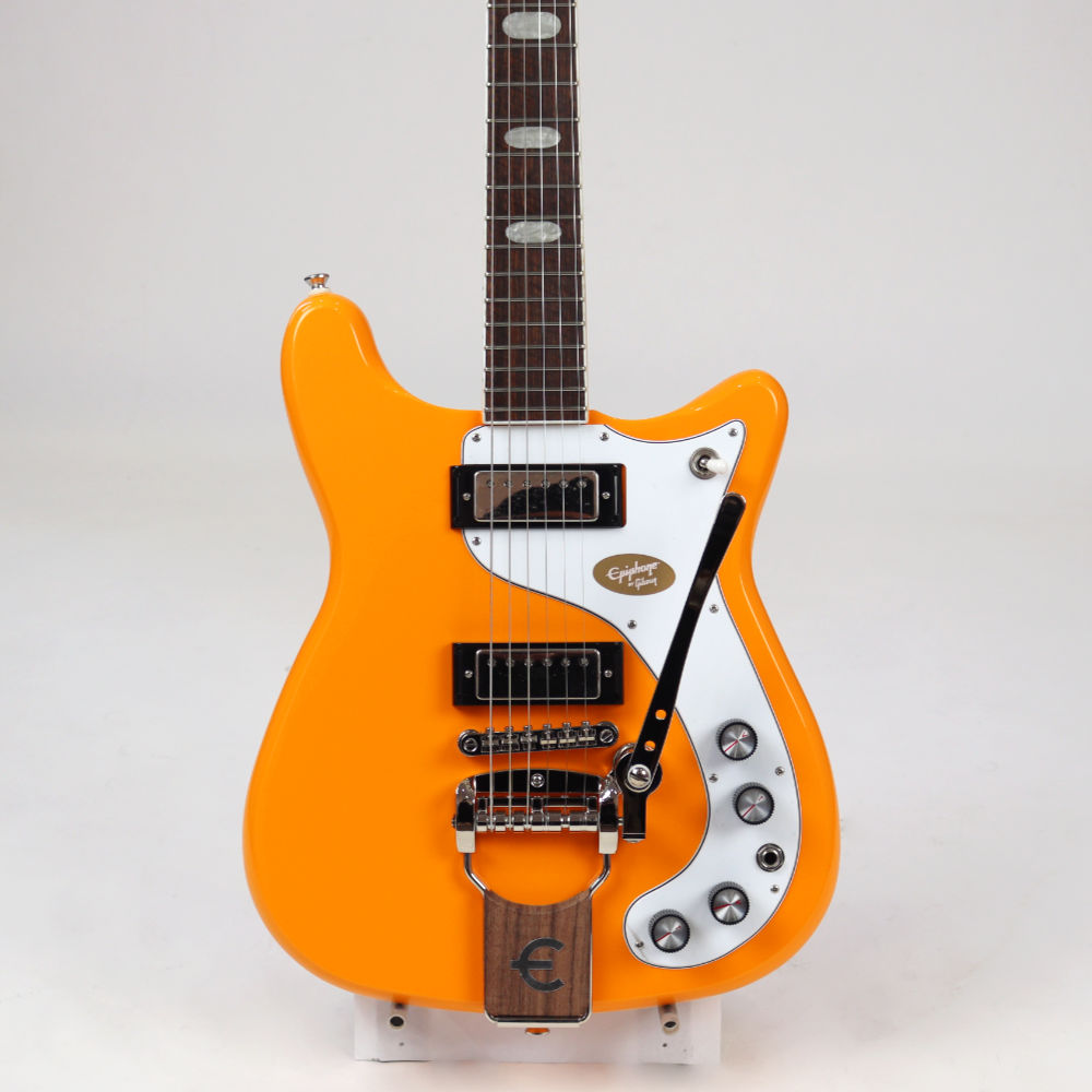 Epiphone 150th Anniversary Crestwood Custom California Coral ハードケース付き エレキギター ボディ