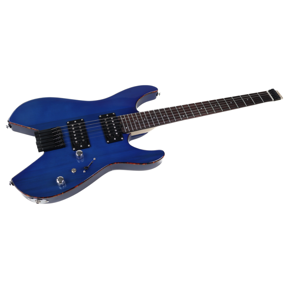 SCHECTER シェクター OL-NV-HL DBL ヘッドレス エレキギター ボディ画像 横