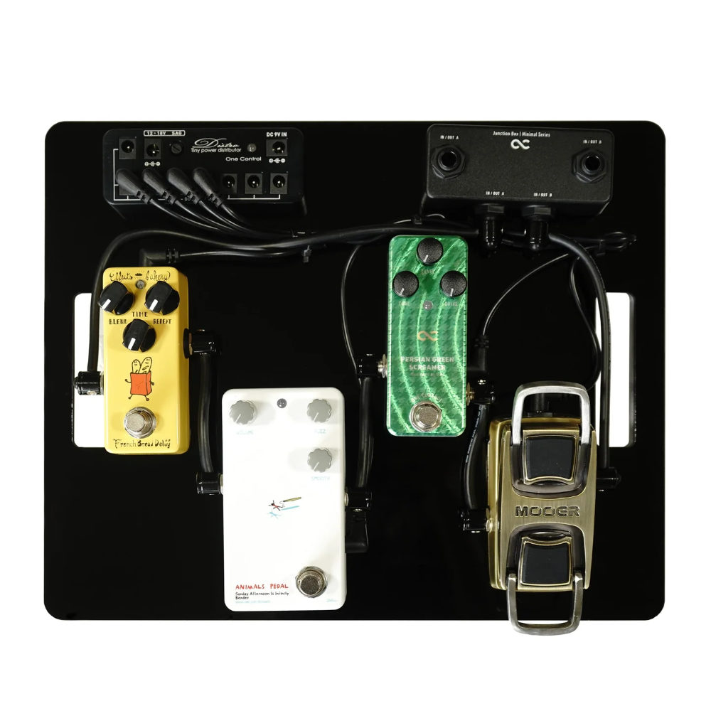One Control ワンコントロール LWP Series Acrylic Board PB3226 アクリルペダルボード エフェクターボード 使用例画像