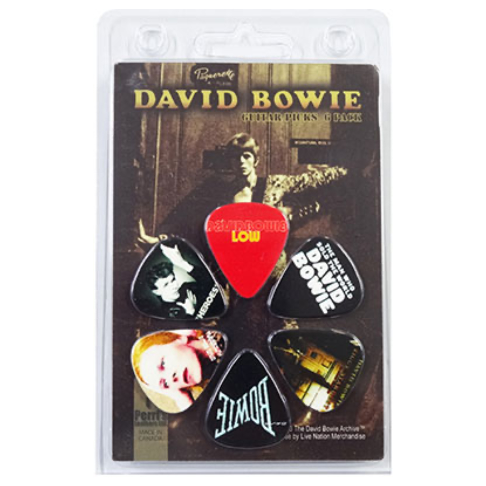 Perri’s ペリーズ LP-DB1 DAVID BOWIE デヴィッドボウイ 6PICKS Guitar Pick ギターピックセット
