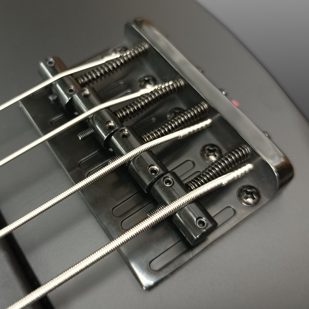 Balaguer Guitars バラゲールギターズ Diablo Bass Black Friday 2023 Select Satin Black エレキベース ブリッジ画像