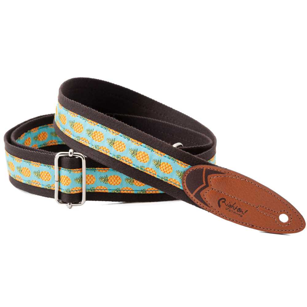 Righton! STRAPS SURF MALIBU BROWN ギター・ベース・ウクレレストラップ