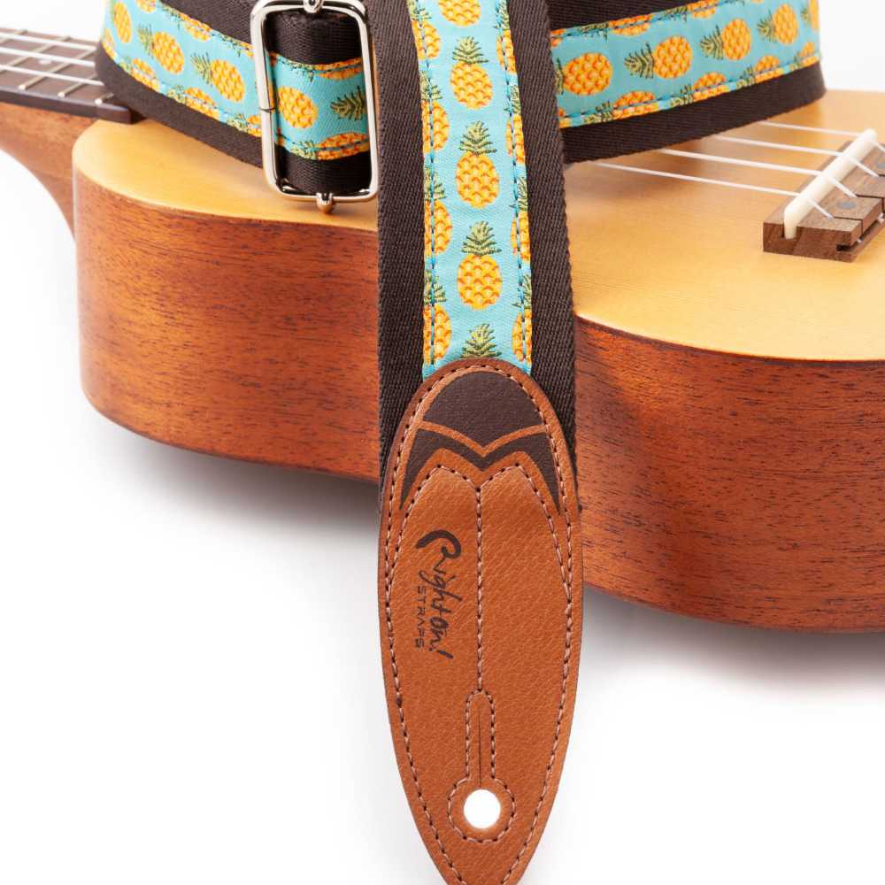 Righton! STRAPS SURF MALIBU BROWN ギター・ベース・ウクレレストラップ アコギサイドとストラップ