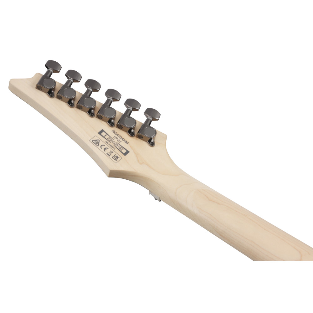 Ibanez アイバニーズ RG470AHM-BMT RG Standard エレキギター ヘッド裏、ペグ
