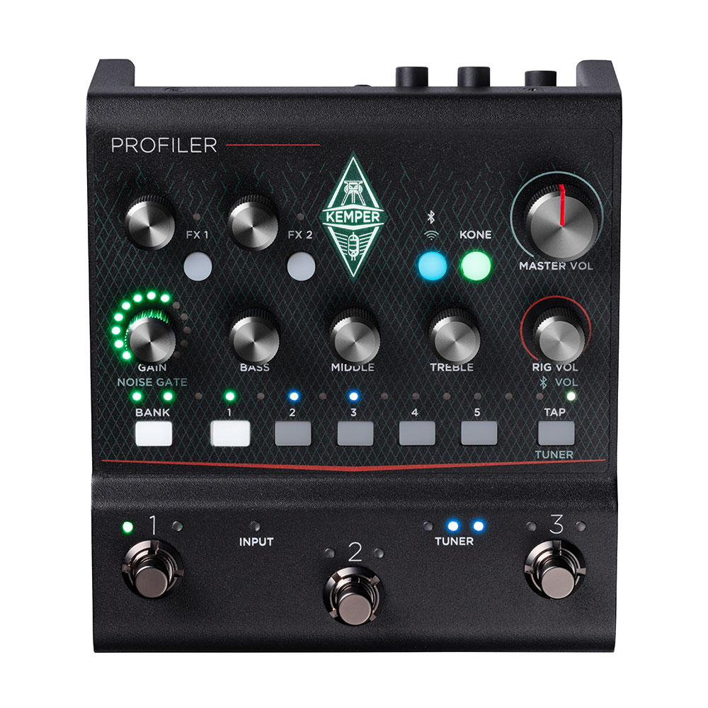 KEMPER ケンパー PROFILER PLAYER コンパクトなケンパー エフェクター プロファイラー プレイヤー 正面