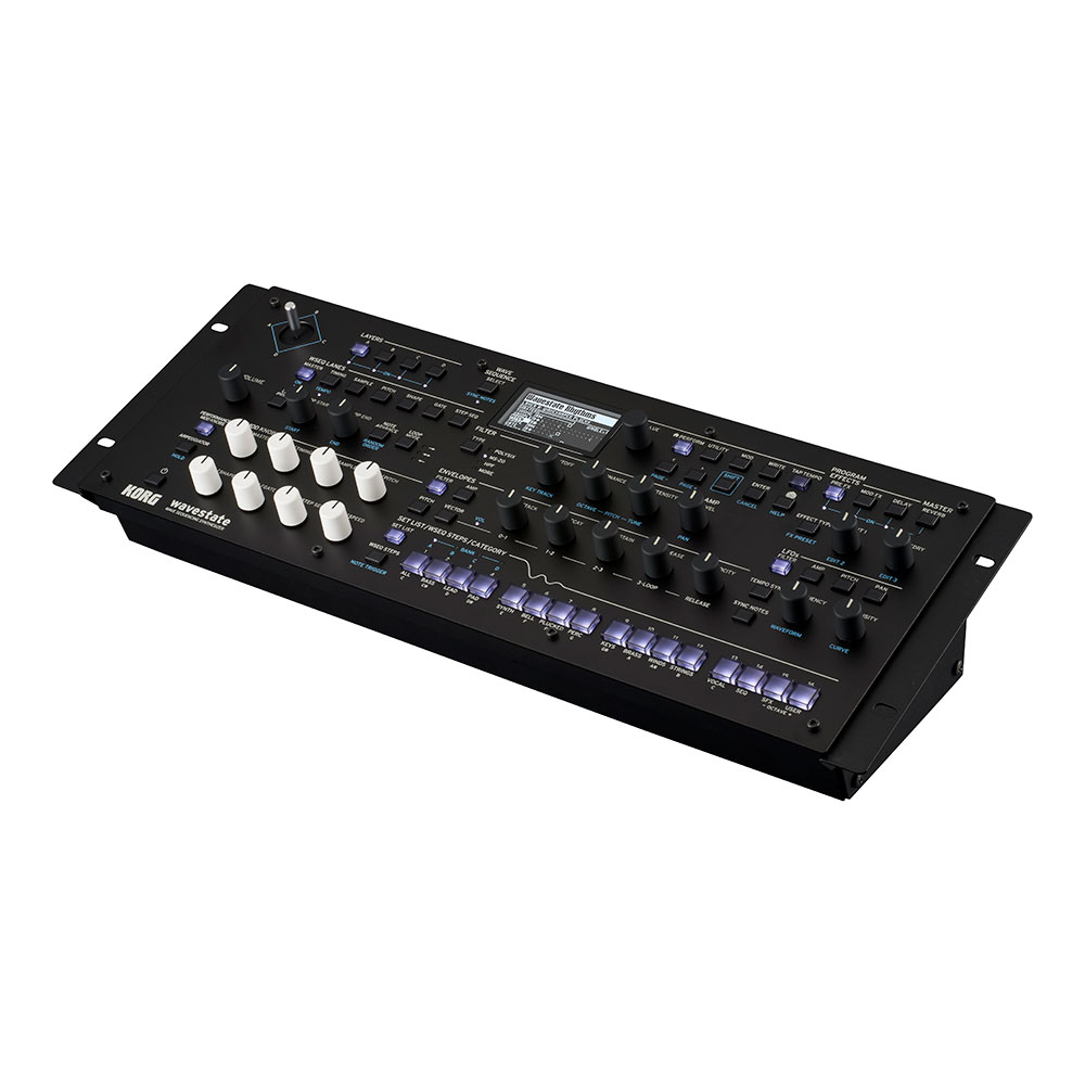 コルグ シンセサイザー ウェーブステート モジュール KORG wavestate-M wavestate Module WAVE SEQUENCING SYNTHESIZER シンセサイザー 音源 全体像