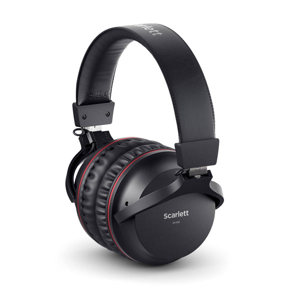 Focusrite Scarlett Solo Studio 4th Gen オーディオインターフェイスセット SH-450密閉型ヘッドフォン