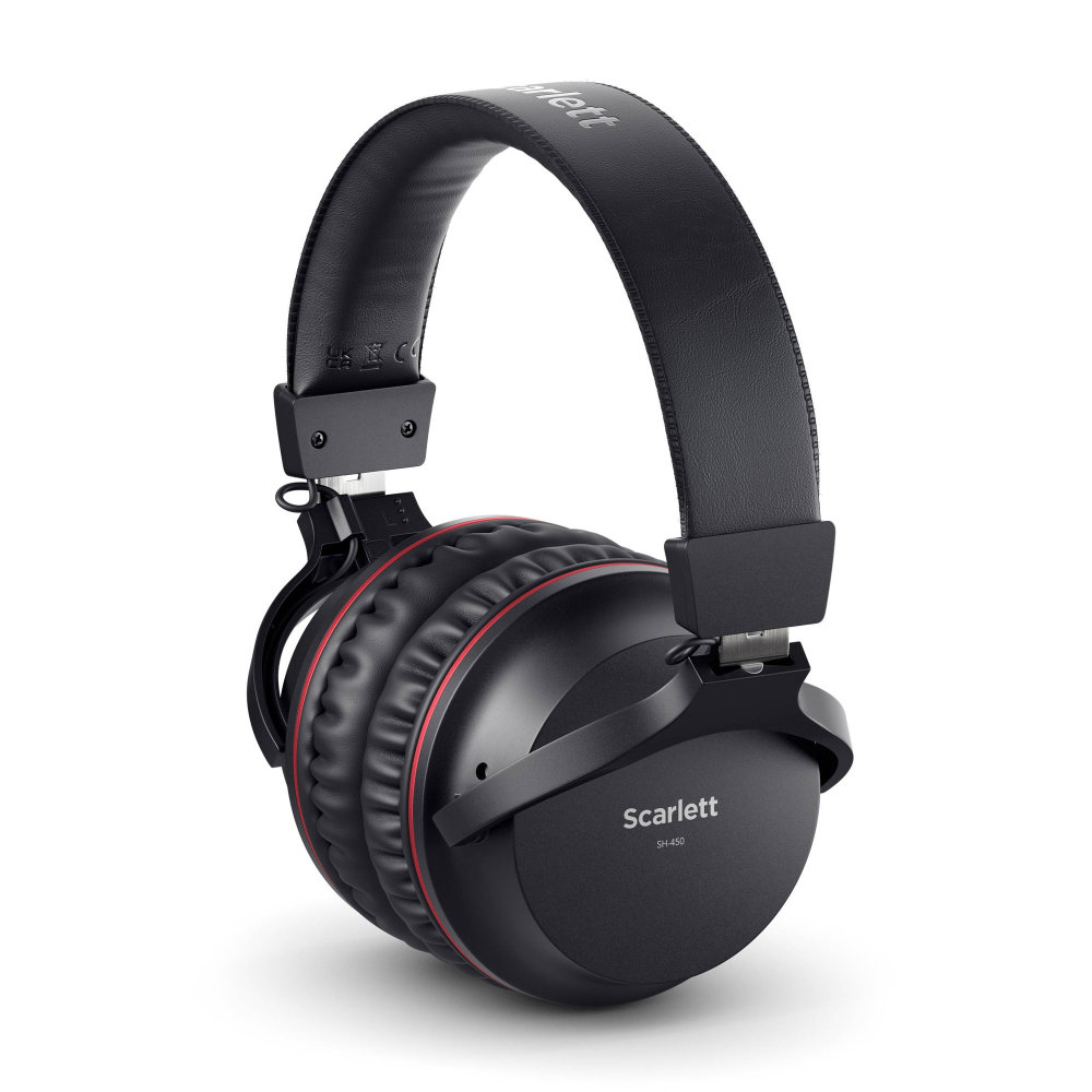 Focusrite Scarlett 2i2 Studio 4th Gen オーディオインターフェイスセット SH-450密閉型ヘッドフォン