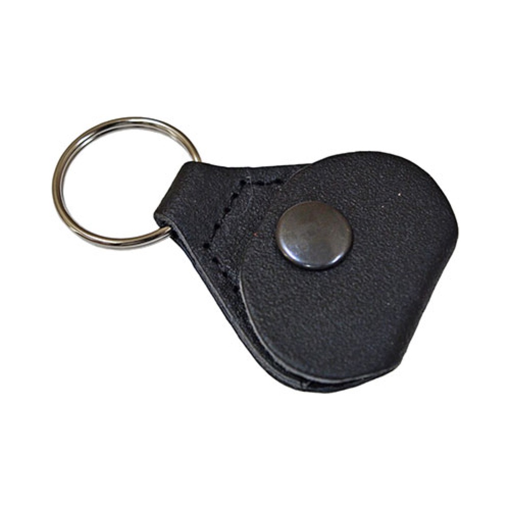 Perri’s ペリーズ PICKKEY-232 Guitar Pick Holder Keychain BLACK ピックホルダー ピックケース キーリング付き サブ画像1