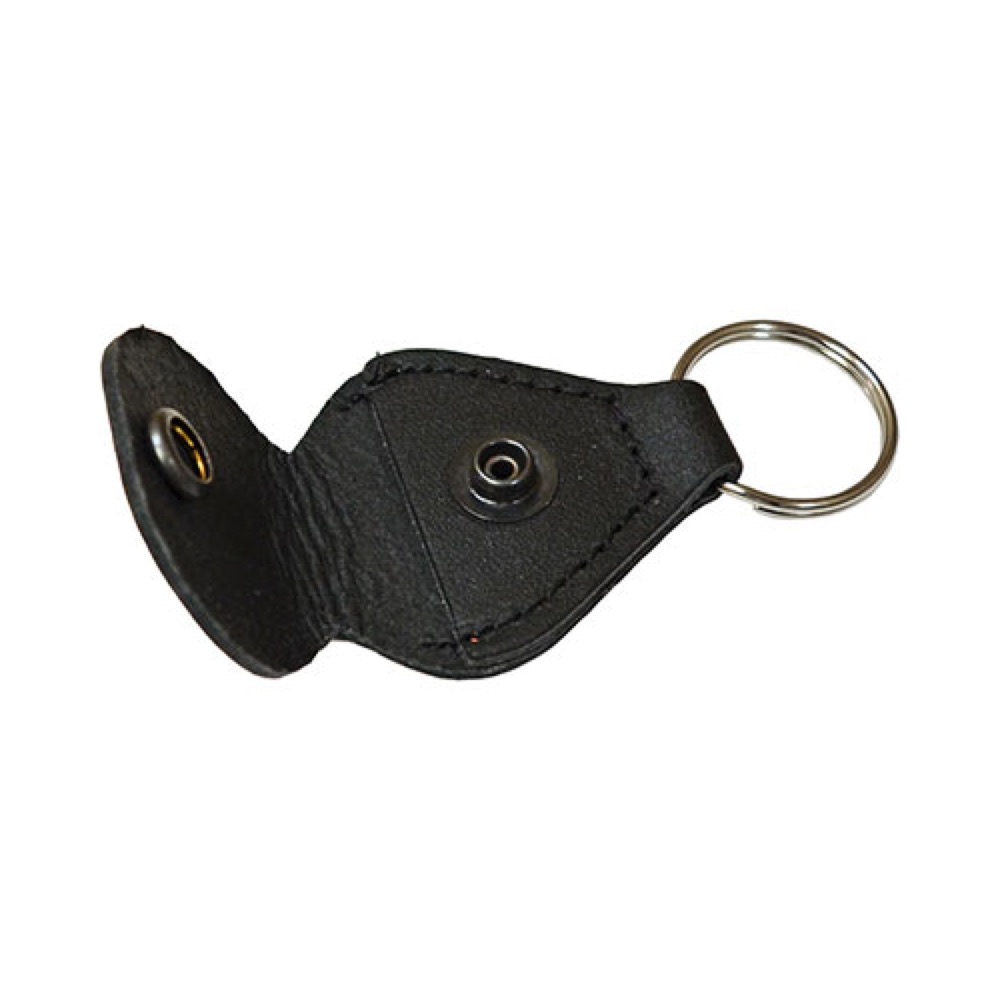 Perri’s ペリーズ PICKKEY-232 Guitar Pick Holder Keychain BLACK ピックホルダー ピックケース キーリング付き サブ画像2