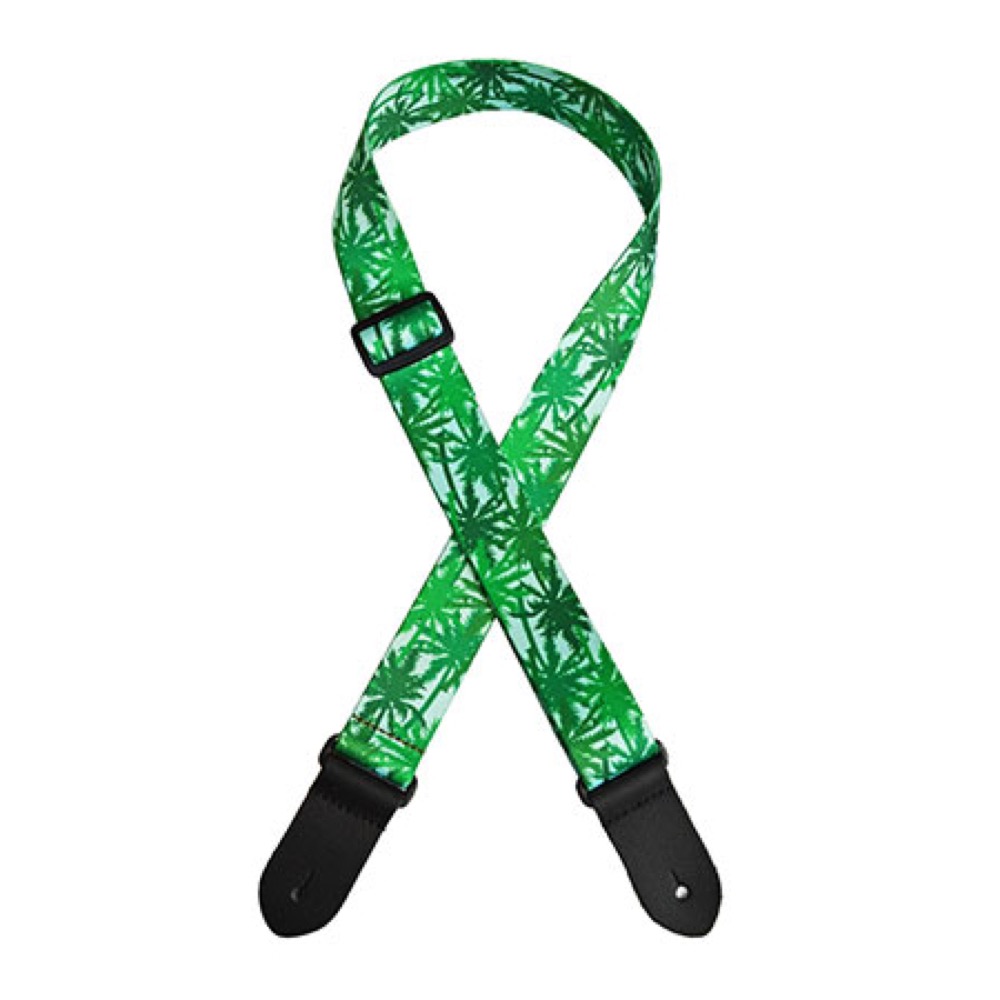 Perri’s ペリーズ UKLPCP-7094 1.5インチ Luau Floral Uke Strap PALM TREES ウクレレストラップ