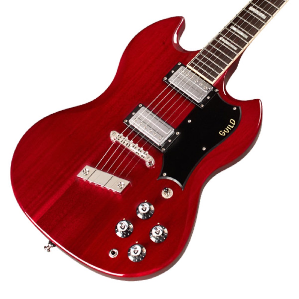 GUILD ギルド Polara deluxe cherry red エレキギター ボディトップ