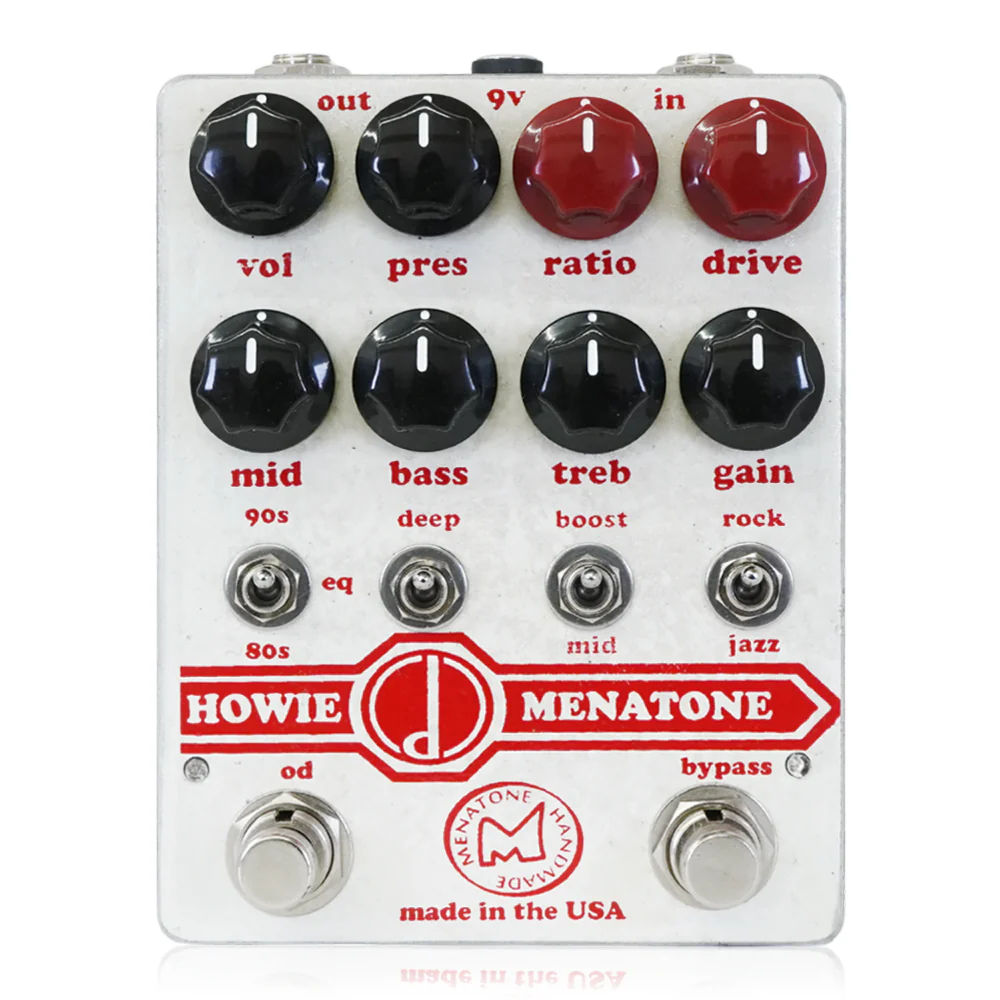Menatone メナトーン Howie Deluxe オーバードライブ ギターエフェクター