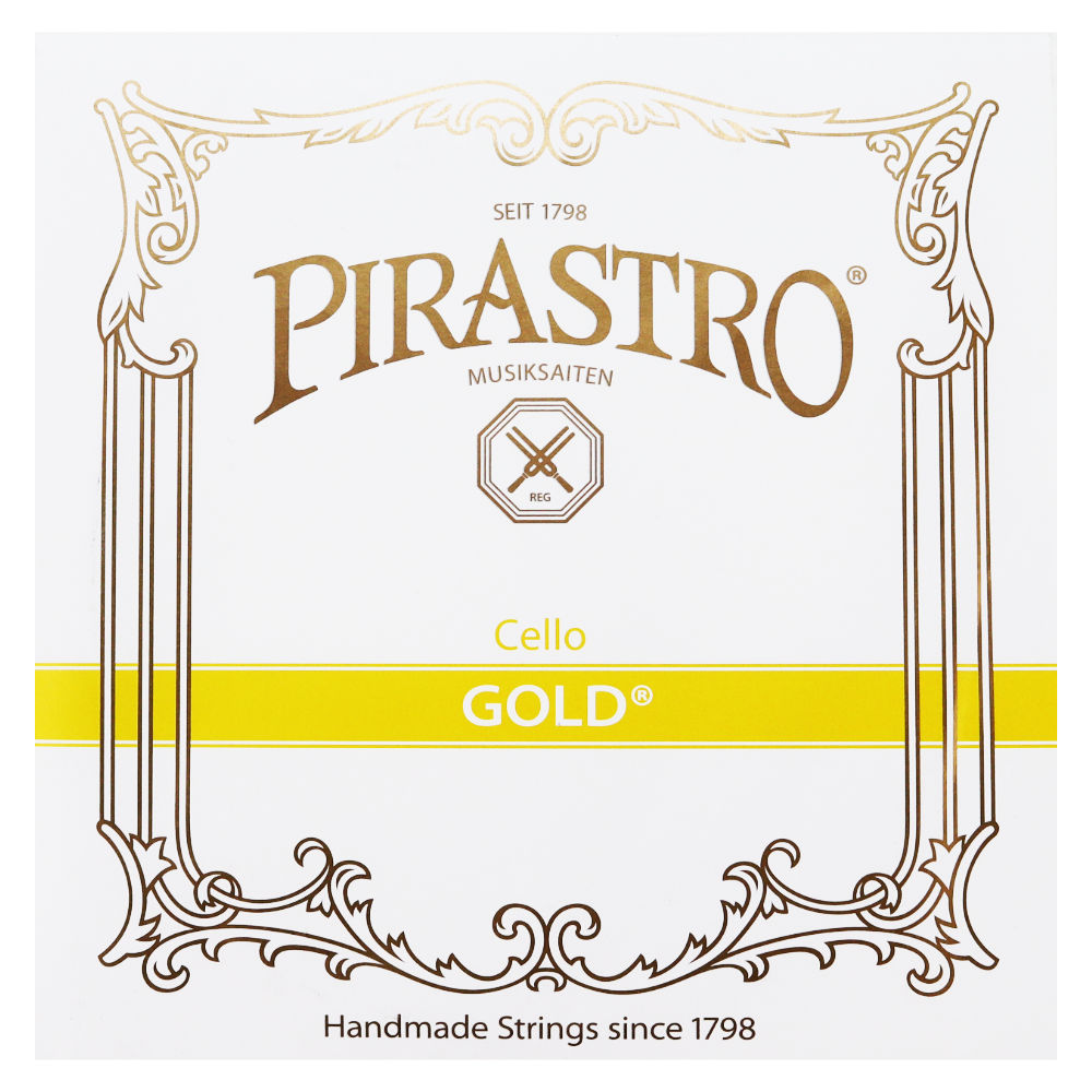 PIRASTRO ピラストロ チェロ弦 Gold ゴールド 235200 D線 ガット/アルミ