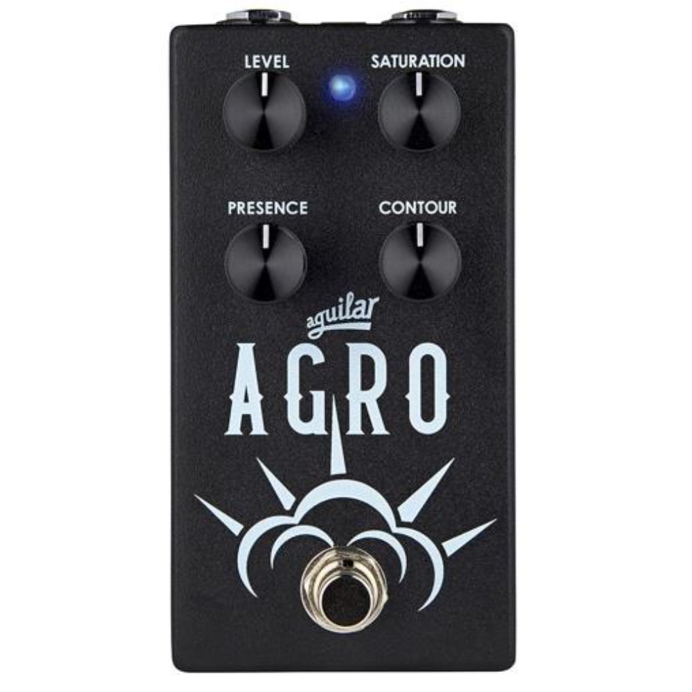 アギュラー ベース用オーバードライブ AGUILAR AGRO PEDAL N AG500の歪み回路をベースにしたエフェクター ベース オーバードライブ