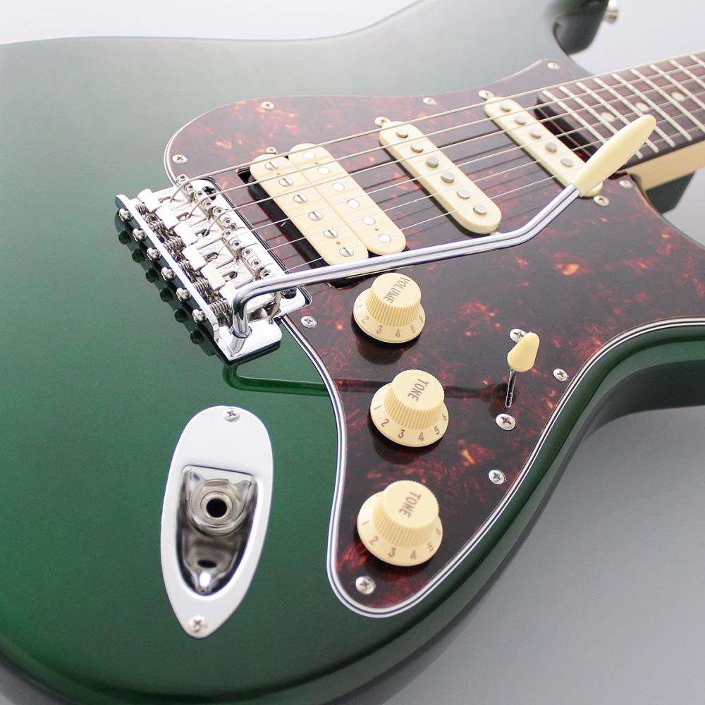 フジゲン エレキギター FUJIGEN FGN NST110RAL CAG 01 アルダーボディー キャンディーアップルグリーン SSHピックアップ Neo Classic ネオクラシック ハードフェア画像