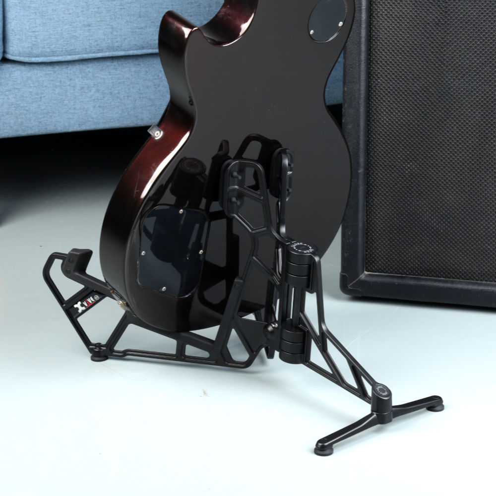 Xvive エックスバイブ XV-G1 Xvive G1 Butterfly Guitar Stand ギタースタンド 使用例画像