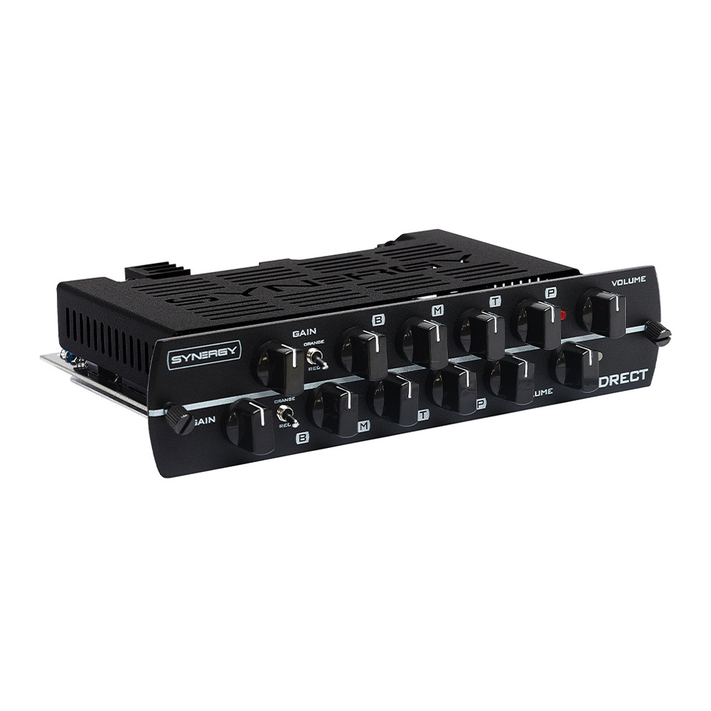 SYNERGY AMPS シナジーアンプ Synergy DRECT プリアンプモジュール 左斜めアングル画像