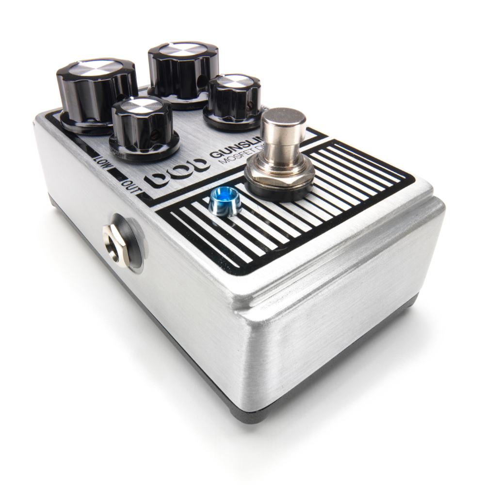 DOD Gunslinger MOSFET Distortion Pedal ディストーション ギターエフェクター アングル画像