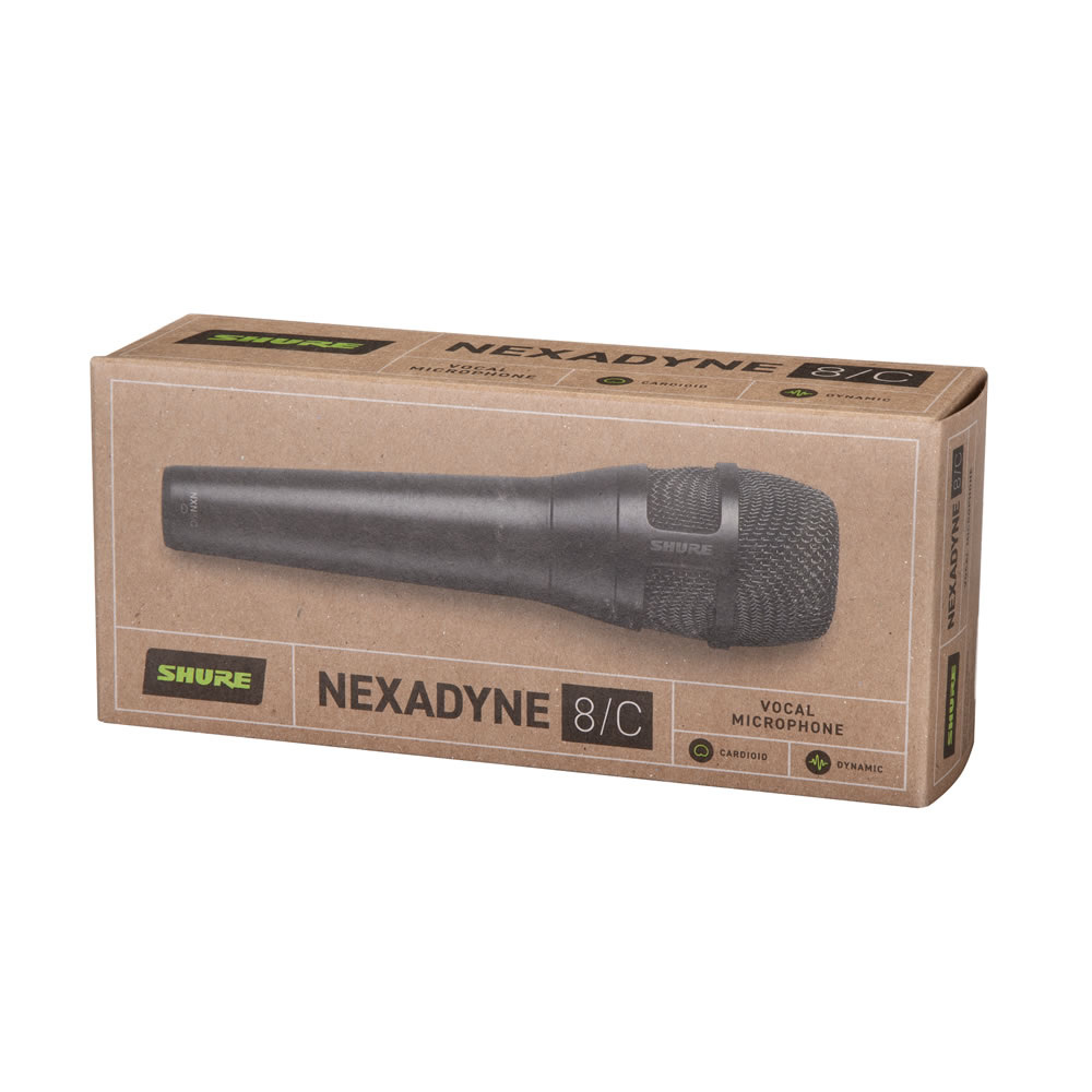 シュアー ボーカルマイク SHURE NXN8/C-J NEXADYNE ダイナミックマイク シュア NXN8 ボーカル用マイク プロ カーディオイド 外箱画像