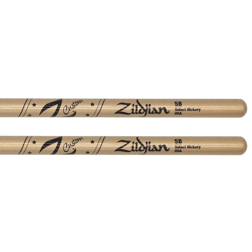 ZILDJIAN ジルジャン Z カスタム 5B Chroma Gold ウッドチップ ドラムスティック デザイン詳細