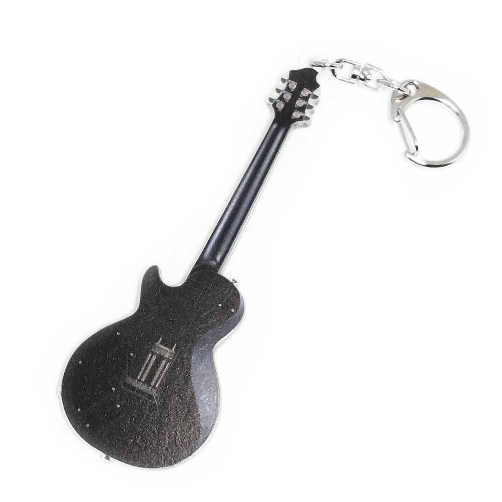 ESP イーエスピー AK-SGZ-09 アクリルキーホルダー ギターコレクション SUGIZO Vol.2 ESP ECLIPSE S-III BRILLIANT -MIXEDMEDIA- 背面