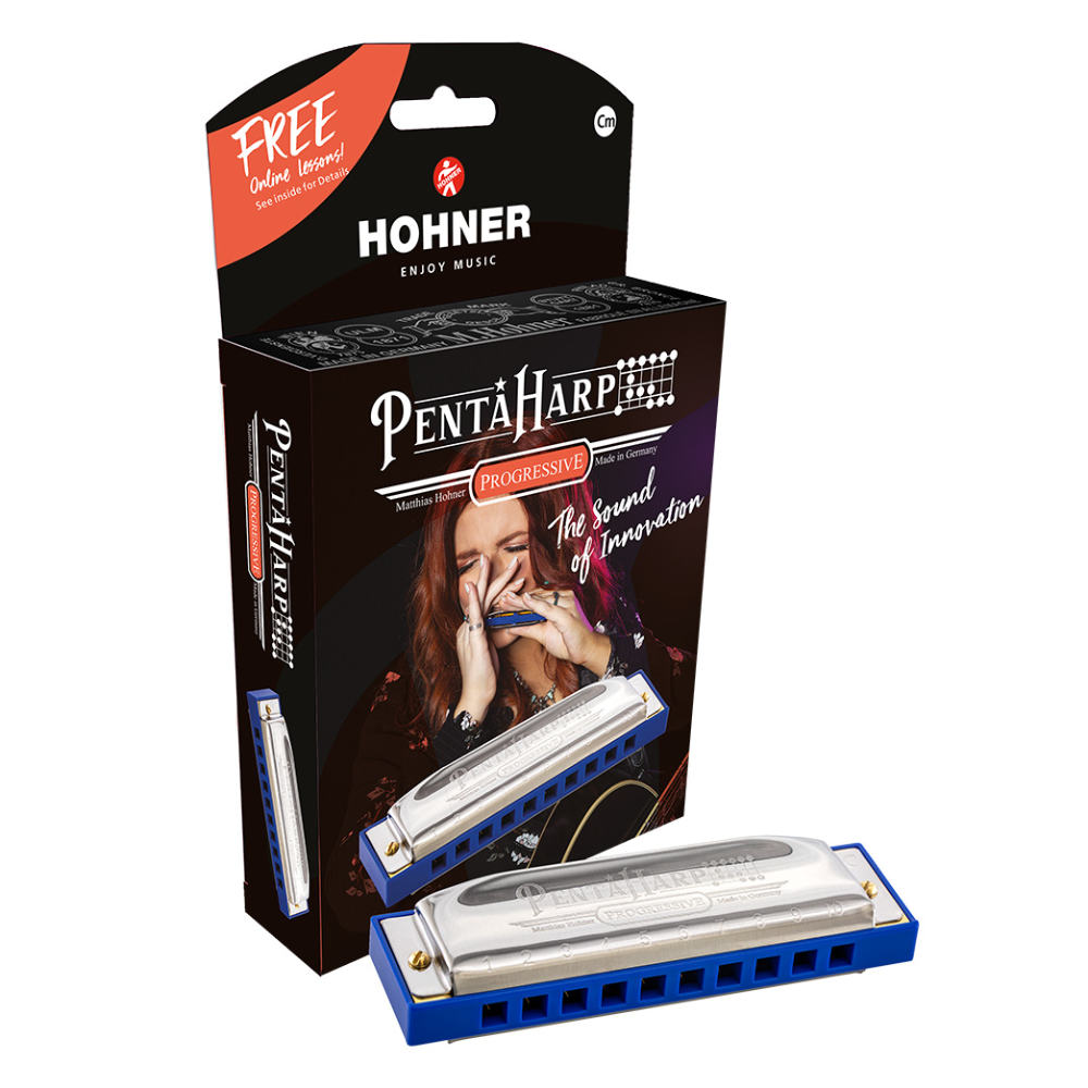 HOHNER ホーナー Penta Harp Cマイナー 10穴ハーモニカ ブルースハープ パッケージ画像