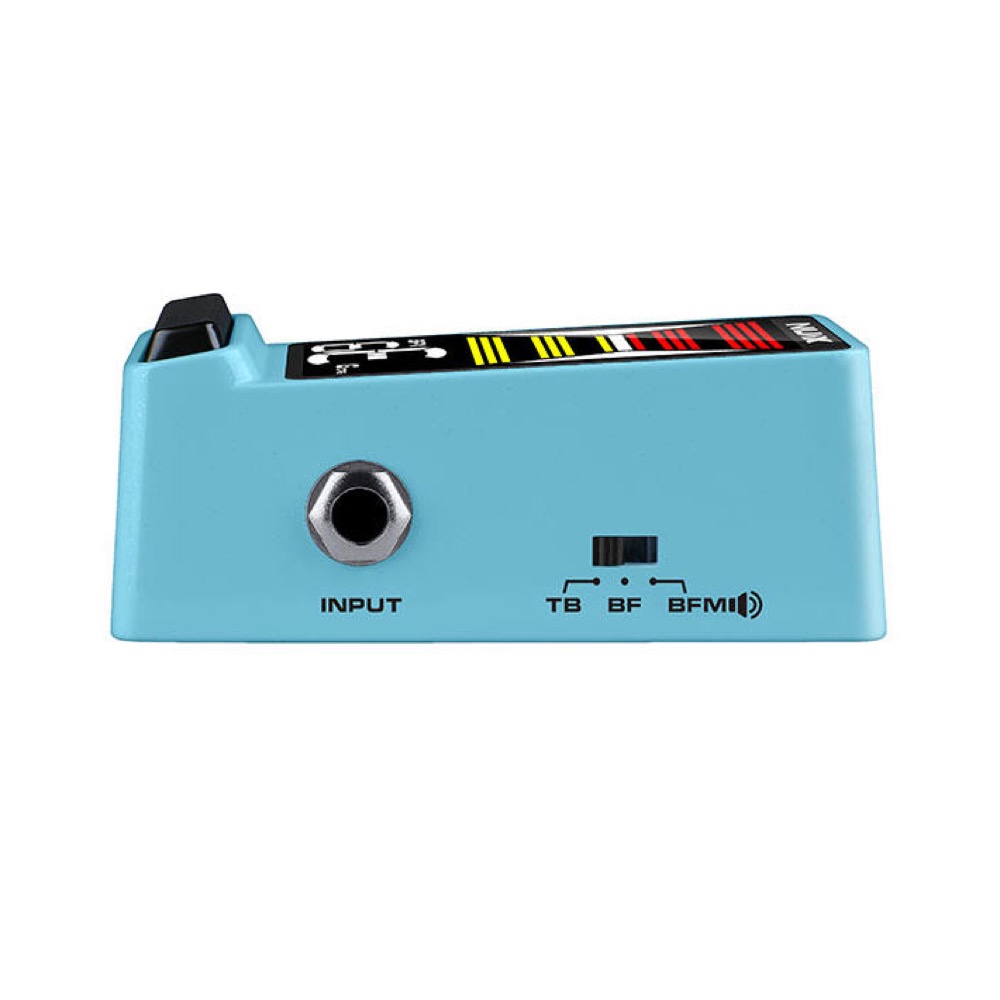 NUX ニューエックス NTU-3 Blue Flow Tune MKII ギターチューナー ベースチューナー ペダルチューナー 右側面